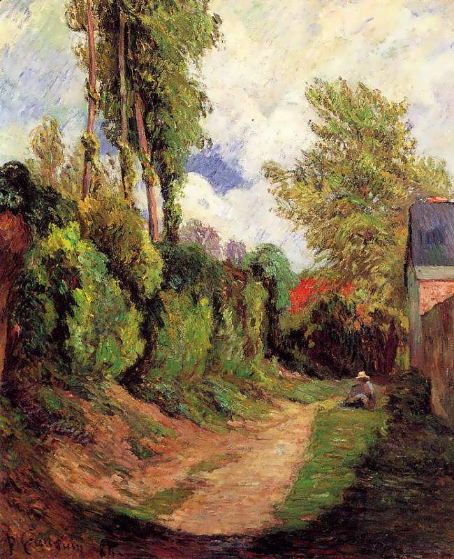 PaulGauguin-SunkenLane1