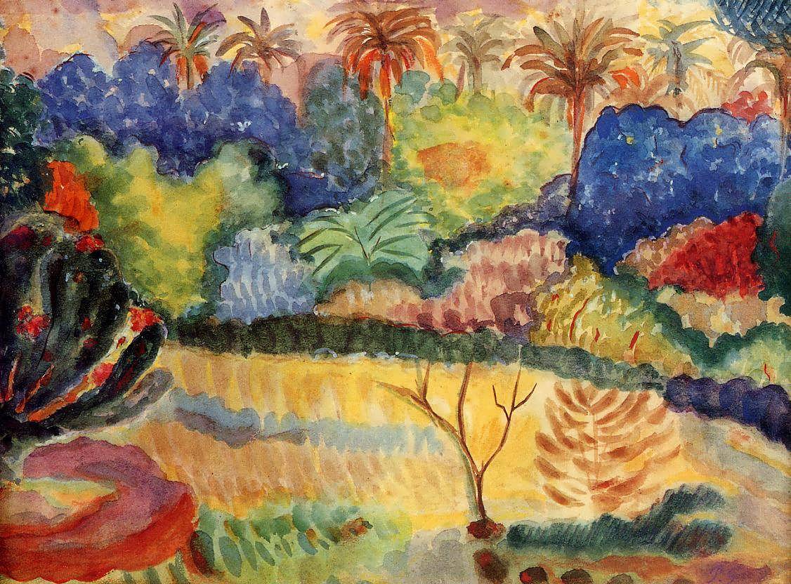 PaulGauguin-TahitianLandscape1