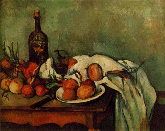 StillLifewithOnionsandBottle1