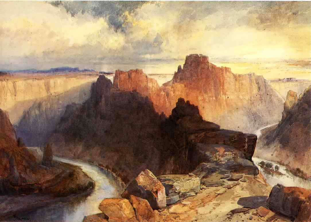 ThomasMoran-SummerAmphitheatreColoradoRiverUtahTerritory1