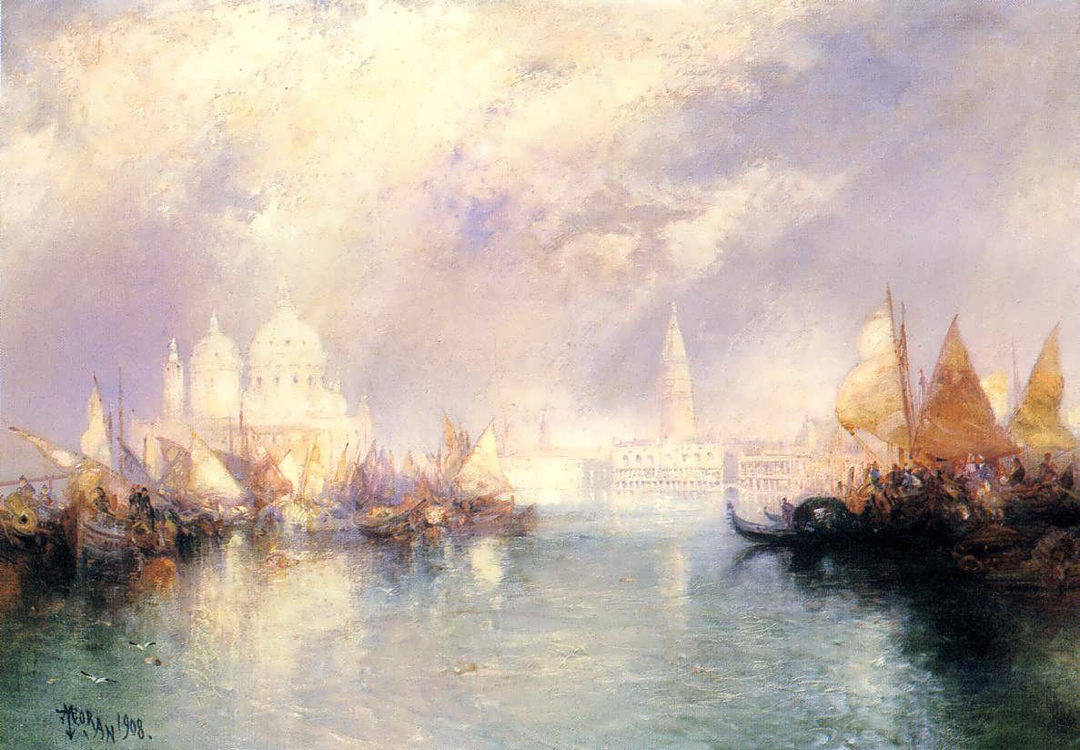 ThomasMoran-TheChurchofSantaMariadellaSaluteVenice1