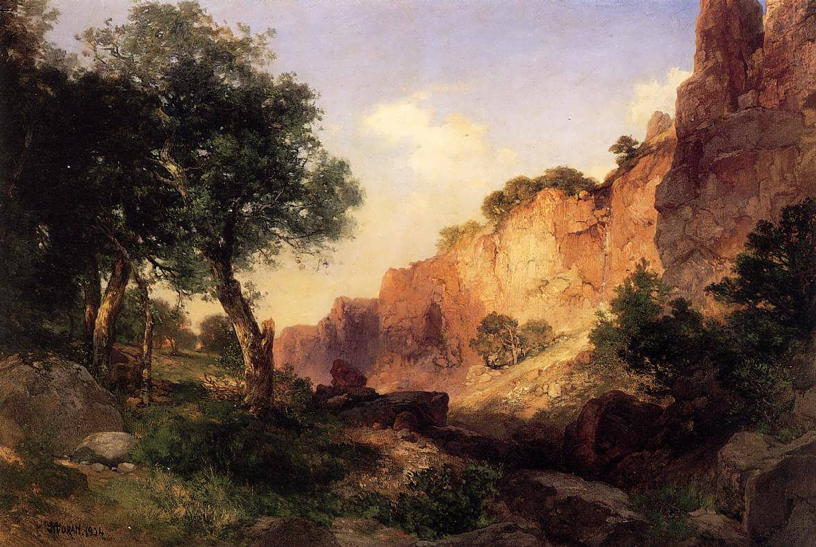 ThomasMoran-TheGrandCanyon-HanceTrail1