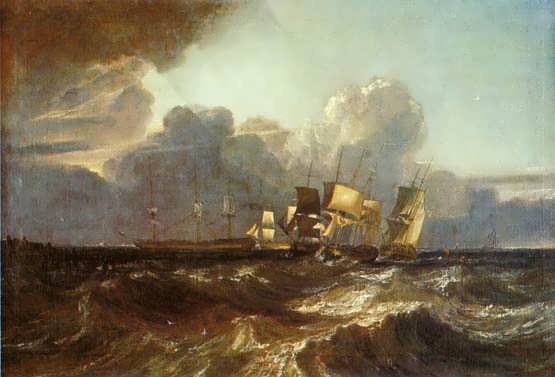 Turner-ShipsBearingUpforAnchorage