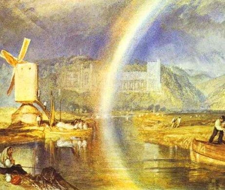 William_Turner._Arundel_Castle,_with_Rainbow._c._1824._Watercolour_on_paper._British_Museum