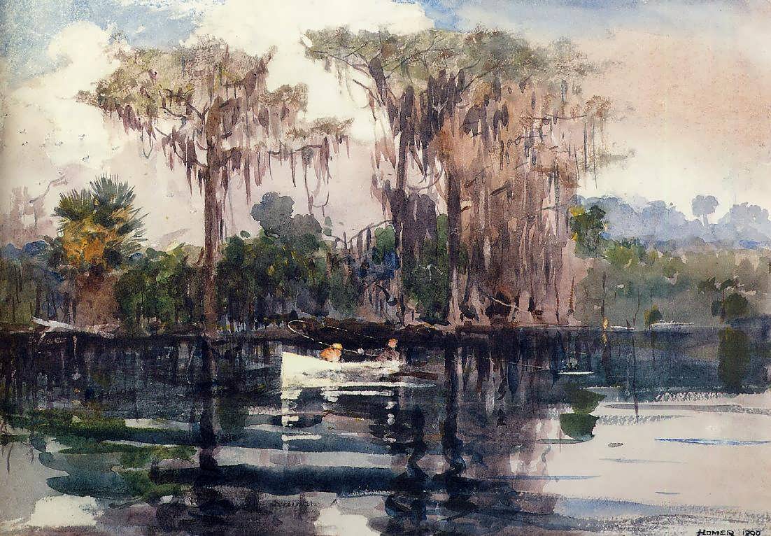 WinslowHomer-StJohnsRiverFlorida1