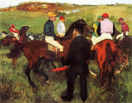 degas-RacehorsesatLongchampII2