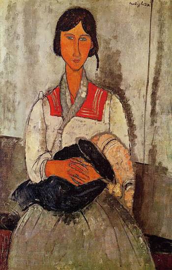 AmedeoModigliani-GypsyWomanwithBaby1