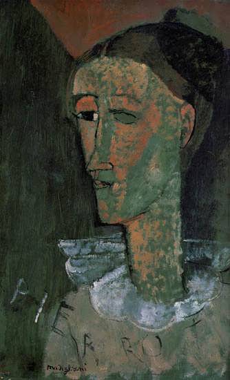 AmedeoModigliani-PierrotakaSelfPortraitasPierrot1