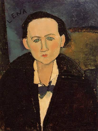 AmedeoModigliani-PortraitofElenaPavlowski