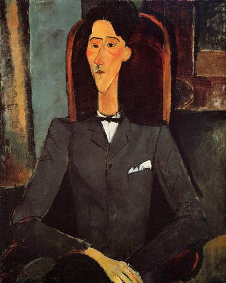 AmedeoModigliani-PortraitofJeanCocteau