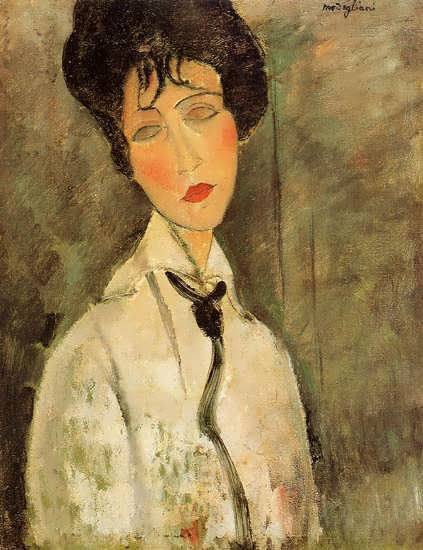 AmedeoModigliani-PortraitofaWomaninaBlackTie1