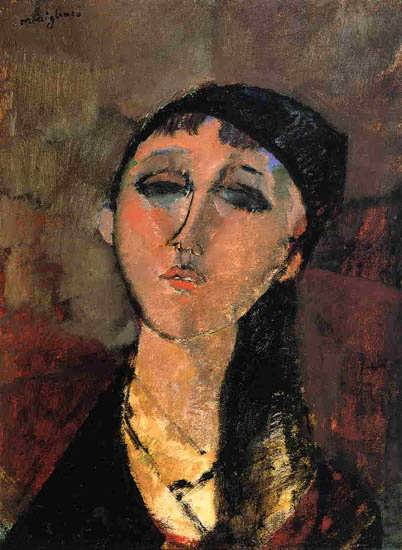 AmedeoModigliani-PortraitofaYoungGirlakaLouise