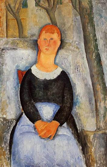 AmedeoModigliani-TheBeautifulGrocer1