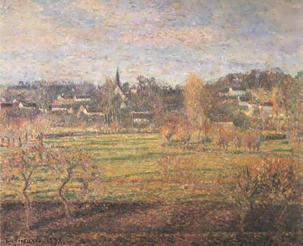 CamillePissarro-FebruarySunriseBazincourt1