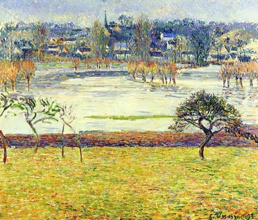 CamillePissarro-FloodWhiteEffectEragny1