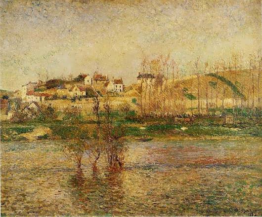 CamillePissarro-FloodinPontoise1