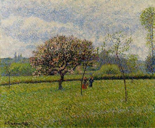 CamillePissarro-FloweringAppleTreesatEragny1