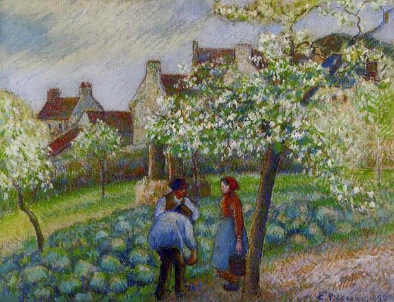 CamillePissarro-FloweringPlumTrees1