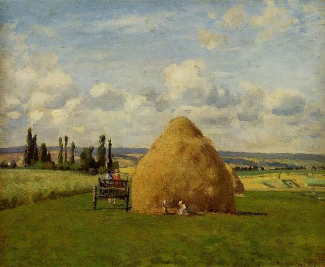 CamillePissarro-HaystackPontoise1