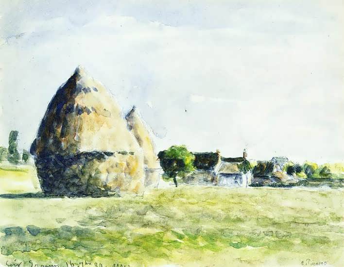 CamillePissarro-Haystacks1