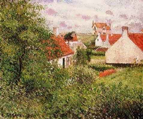 CamillePissarro-HousesatKnockeBelgium1