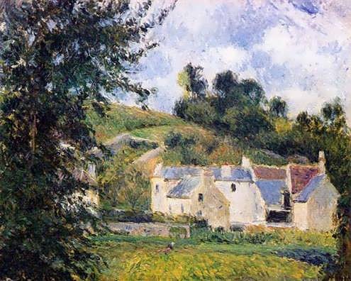 CamillePissarro-HousesoflHermitagePontoise1