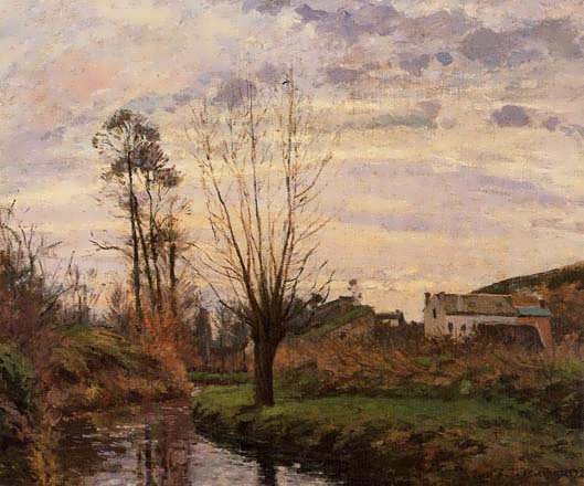 CamillePissarro-LandscapewithSmallStream