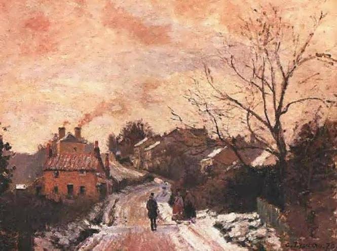 CamillePissarro-LowerNorwoodunderSnow