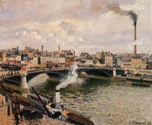 CamillePissarro-MorningOvercastDayRouen