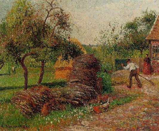 CamillePissarro-MotherLuciensYard