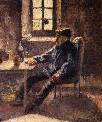 CamillePissarro-OldWingrowerinMoretakaInterior