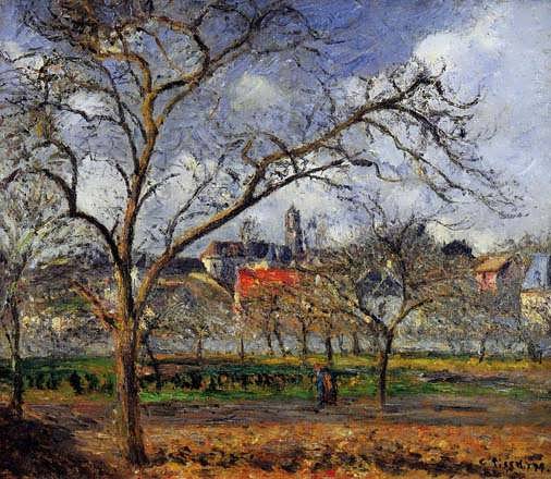 CamillePissarro-OnOrchardinPontoiseinWinter