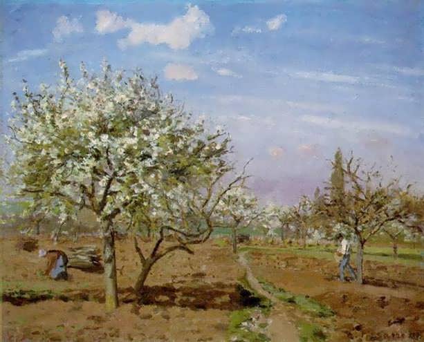 CamillePissarro-OrchardinBlossomLouveciennes