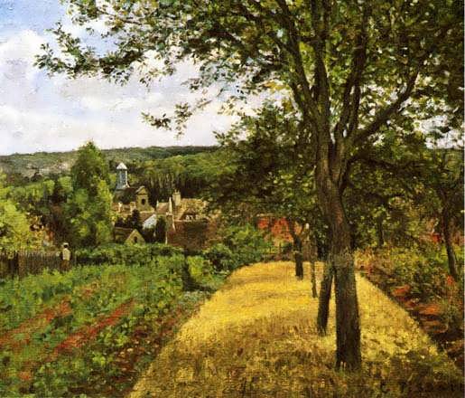 CamillePissarro-OrchardsatLouveciennes