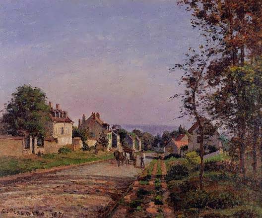 CamillePissarro-OutskirtsofLouveciennes