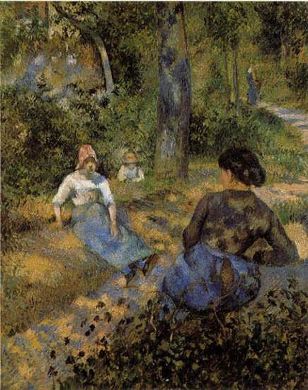 CamillePissarro-PeasantsResting