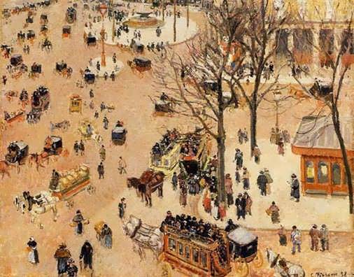 CamillePissarro-PlaceduTheatreFrancais