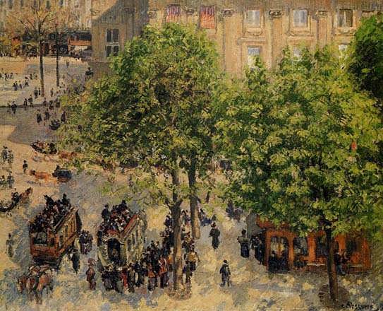 CamillePissarro-PlaceduTheatreFrancaisSpring