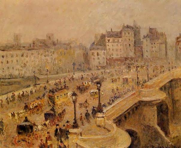 CamillePissarro-Pont-NeufFog