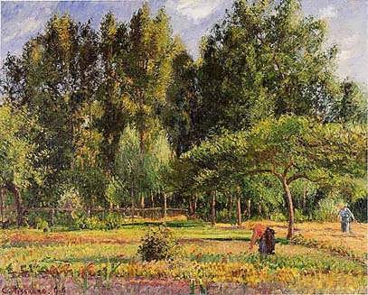 CamillePissarro-PoplarsAfternooninEragny