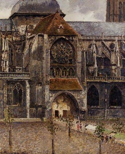 CamillePissarro-PortalfromtheAbbeyChurchofSaint-laurent