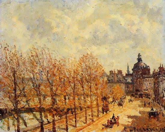 CamillePissarro-QuaiMalaquaisMorningSunnyWeather