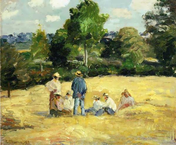 CamillePissarro-RestingHarvestersMontfoucault