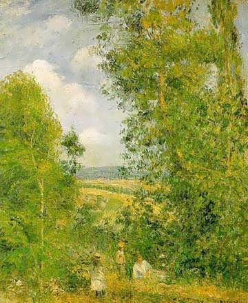 CamillePissarro-RestingintheWoodsatPontoise