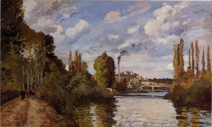 CamillePissarro-RiverbanksinPontoise