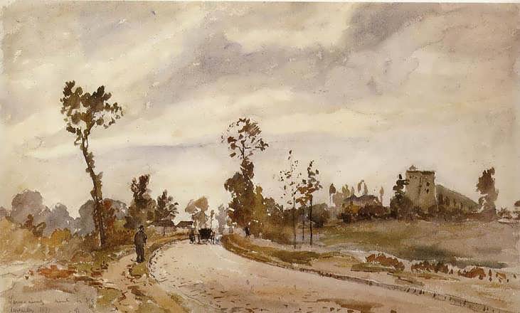 CamillePissarro-RoadtoSaint-GermainLouveciennes