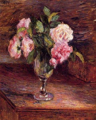 CamillePissarro-RosesinaGlass1