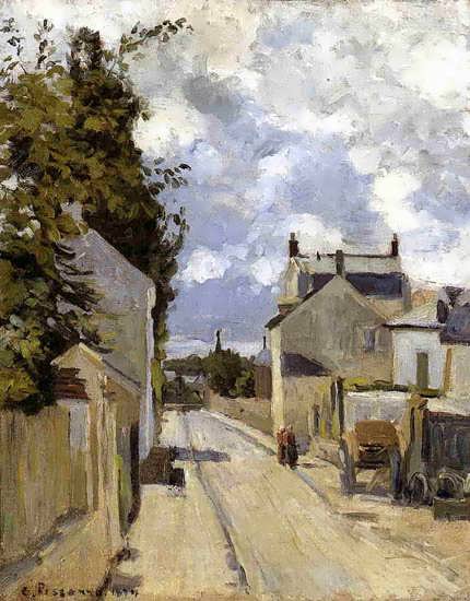 CamillePissarro-RuedelHermitagePontoise