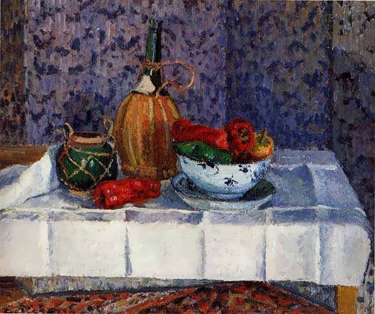 CamillePissarro-StillLifewithSpanishPeppers