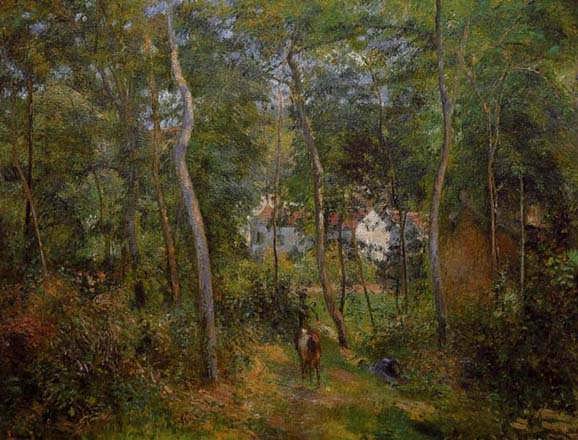 CamillePissarro-TheBackwoodsoflHermitagePontoise